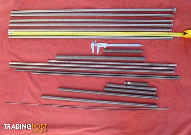 304 Stainless Steel M12 Allthread / Threaded Rod offcuts - photo 3 of 3