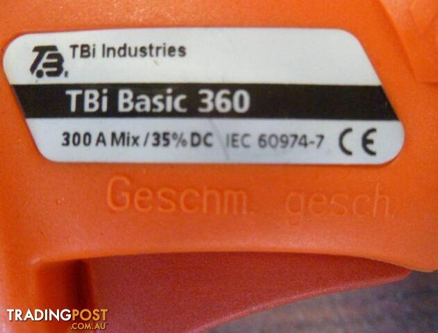 TBi Basic 360-4m-Euro MIG Torch / Gun & Lead (Part No 114P3U1040) - photo 4 of 6