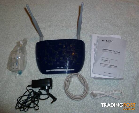 TP-Link 300Mbps Wireless N ADSL2+ Modem Router (Model TD-W8960N) - photo 4 of 5