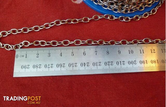 New Roll of Zenith Nickle Plated Mini Watch Chain 1.0mmx50 Meters - photo 4 of 7