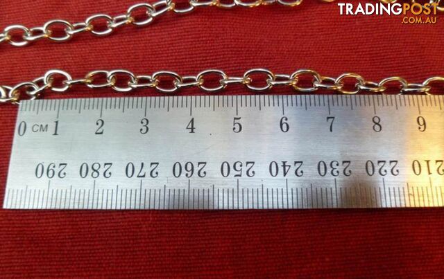New Roll of Zenith Nickle Plated Mini Watch Chain 1.0mmx50 Meters - photo 3 of 7