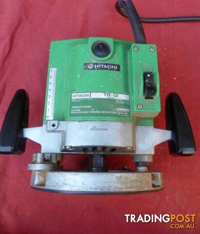 Hitachi TR-12 Plunge Router / _ Inch Router - photo 4 of 7