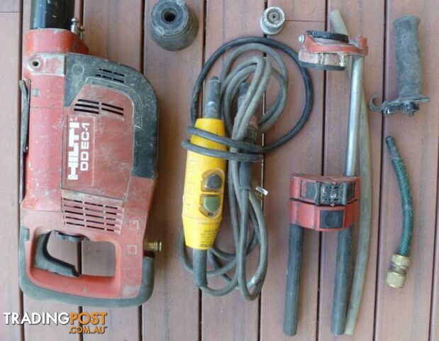 Hilti DD EC-1 Core Drill Including Core Drilling Bits - photo 2 of 9
