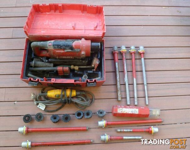 Hilti DD EC-1 Core Drill Including Core Drilling Bits - photo 3 of 9