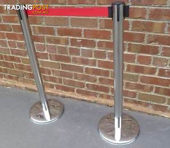 New Stainless Steel Rope Bollards Barriers/Crowd Control Barriers
