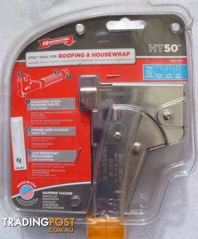 New Arrow HT50 Tomahawk Roofing & Housewrap Staple Guns - photo 5 of 5