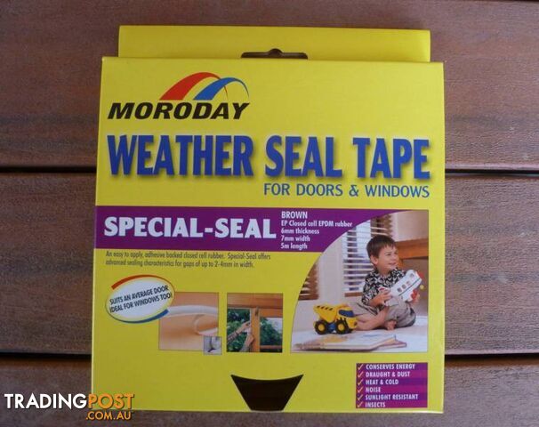 Moroday Special-Seal Weather Seal Tape For Doors And Windows - photo 2 of 6