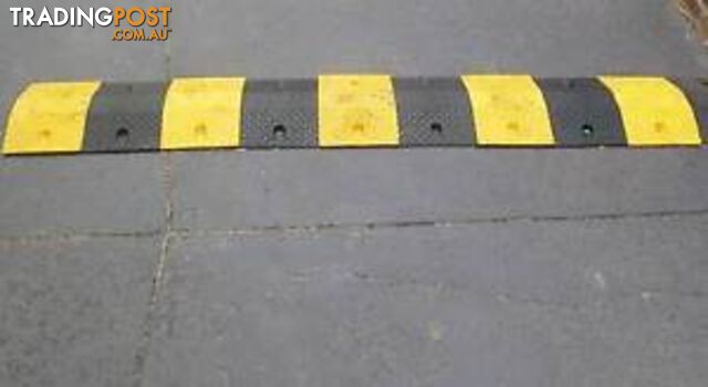 Black and Yellow Speed humps