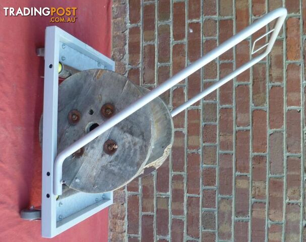 Mobile Cable Drum Trolley on Castor Wheels With In-built Rollers - photo 5 of 10