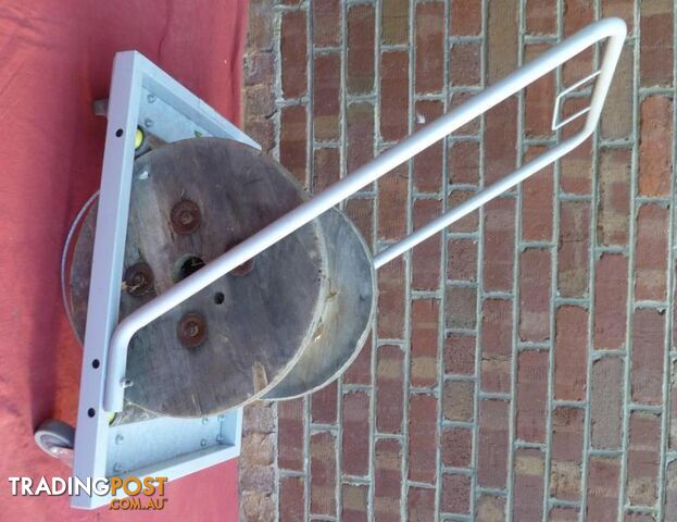 Mobile Cable Drum Trolley on Castor Wheels With In-built Rollers - photo 3 of 10