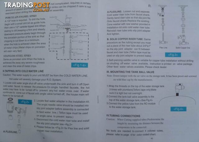 Reverse Osmosis Triple Cylinder Water Purification System - photo 5 of 7