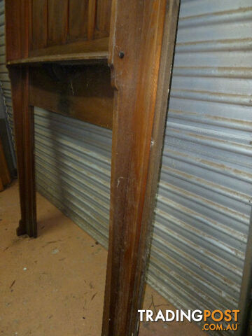 Antique Victorian / Edwardian Fireplace Mantel /Mantelpiece (FP1) - photo 4 of 10
