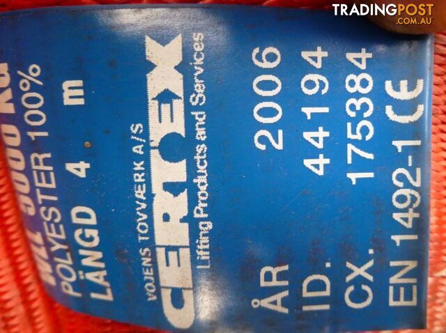 Heavy Duty Certex Flat Webbing Lifting Sling (5 Tonne x 4 Meters) - photo 2 of 5
