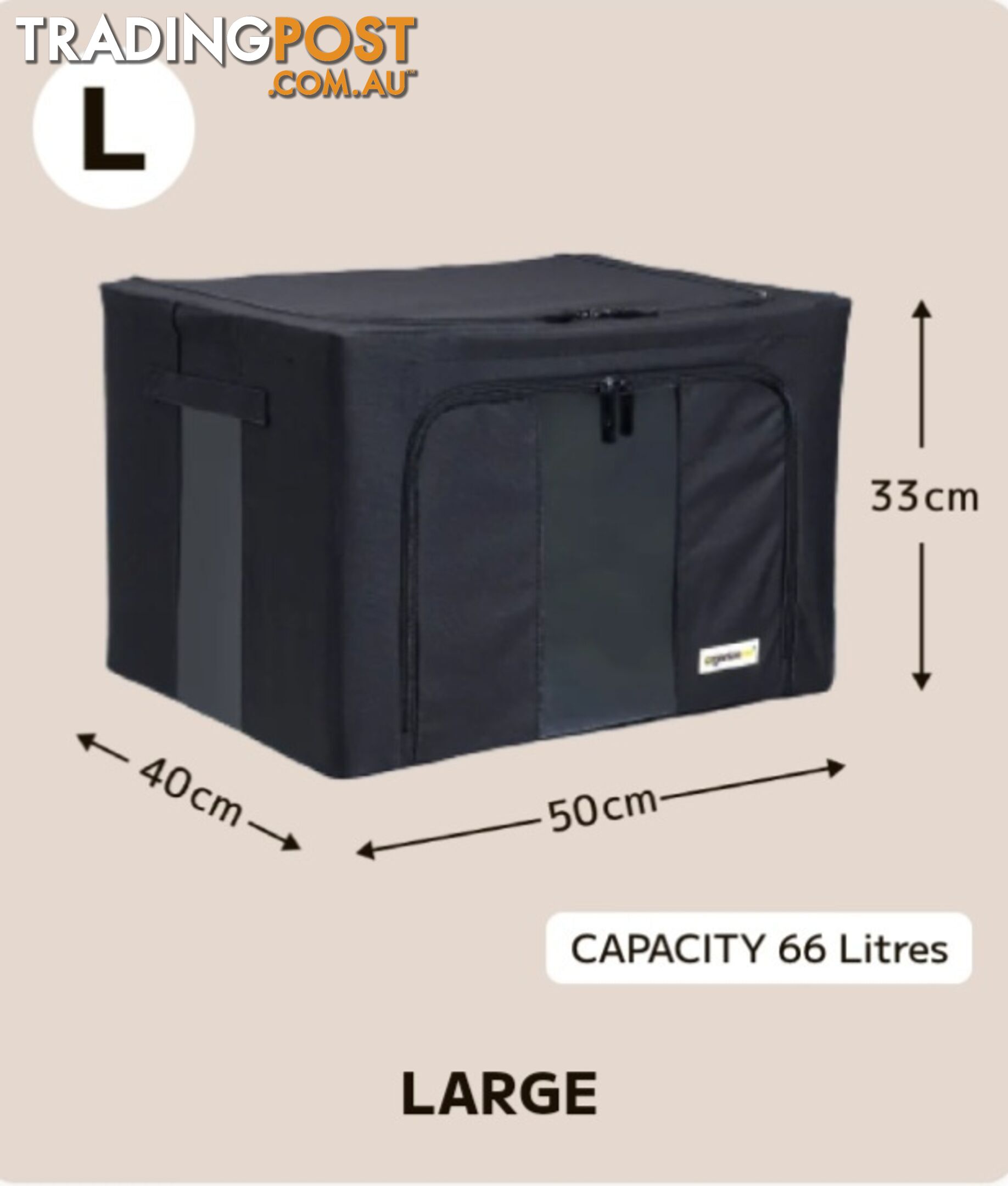 set of 3 organising compartments