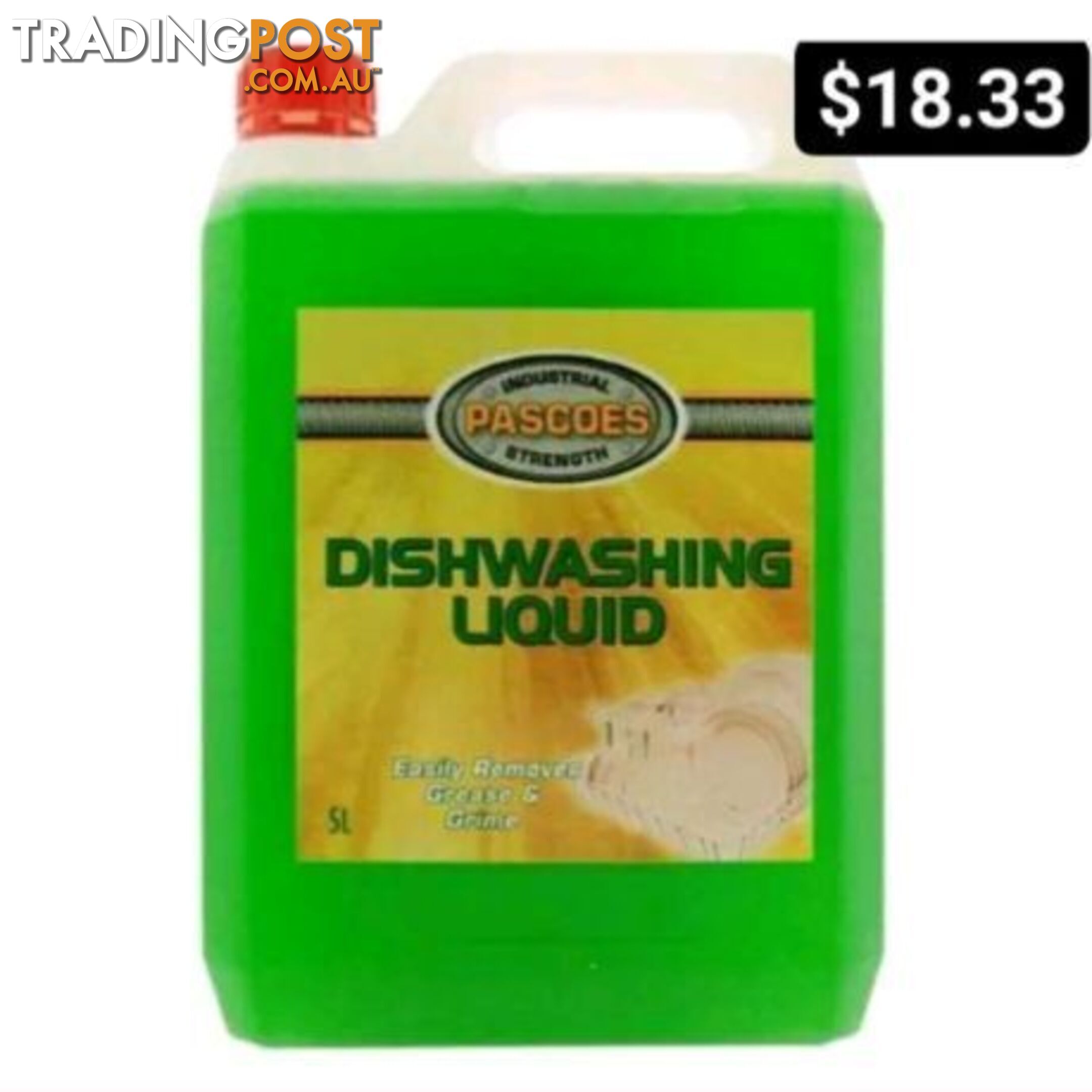 Industrial strength dishwashing liquid 5ltrs