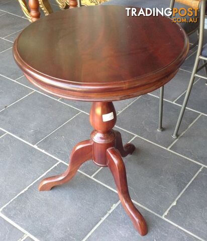Round side table, wine table, cuppa tea table 50cm across 64cm h