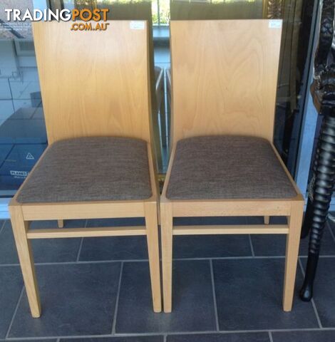 4 dining chairs - ex display stock
