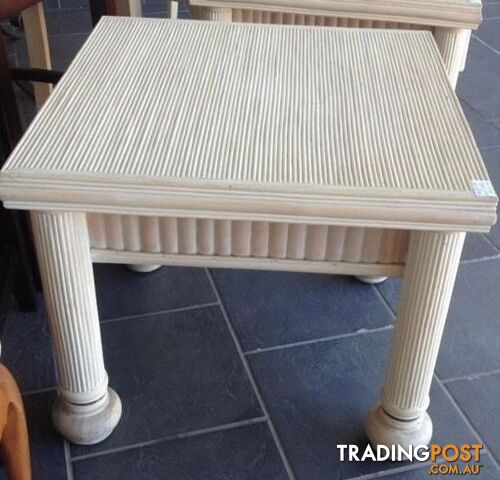 Lamp tables or bedside tables $145 each - photo 5 of 9