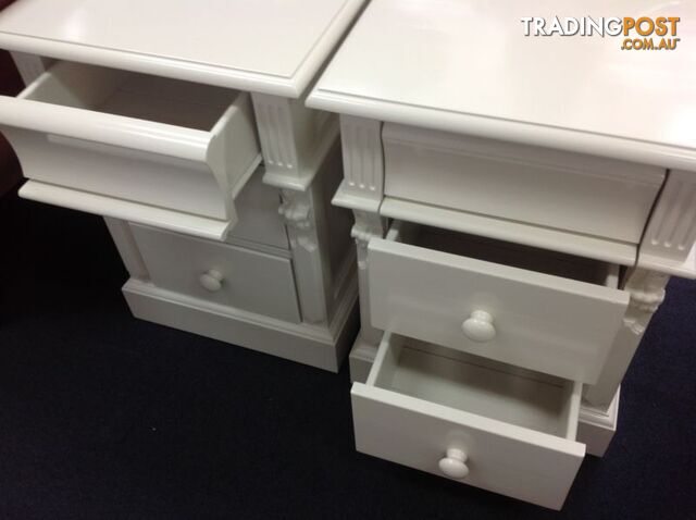 As new lovely off white bedside tables - photo 3 of 8