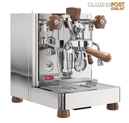 LELIT BIANCA V3 1 GROUP ESPRESSO COFFEE MACHINE STAINLESS & FACTORY TIMBER KIT BRAND NEW