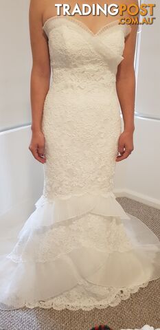 Genuine Designer PALOMA BLANCA Ivory Wedding Dress