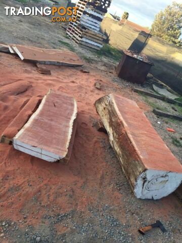 Taking orders for Redgum slabs ect