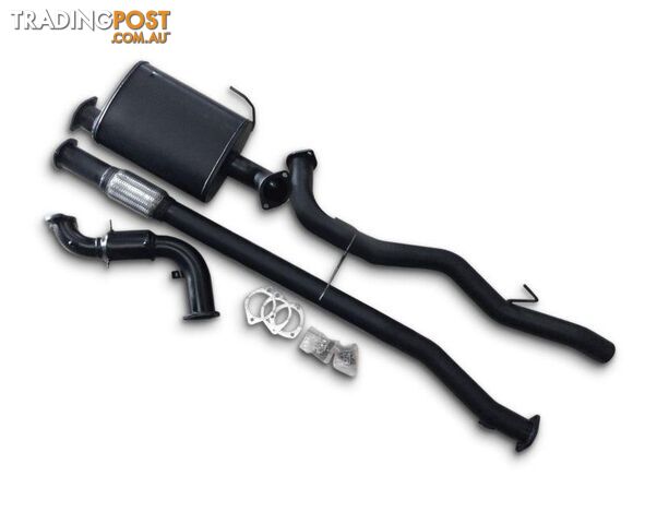 3" Turbo-Back Stainless Steel Exhaust System for 2.8lt Turbo Diesel Holden...