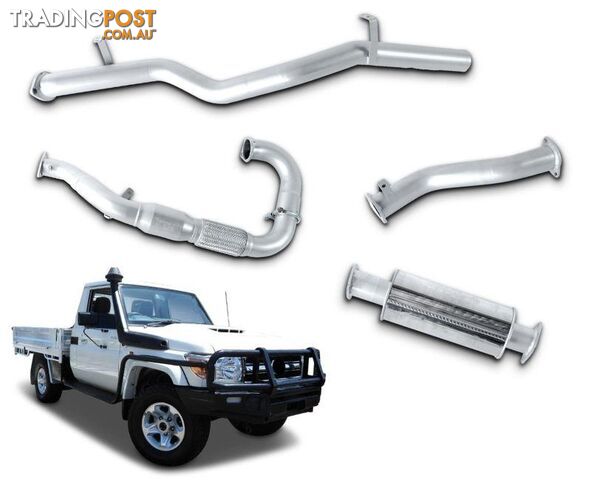 - No Catalytic Converter - Small Muffler - Medium Note