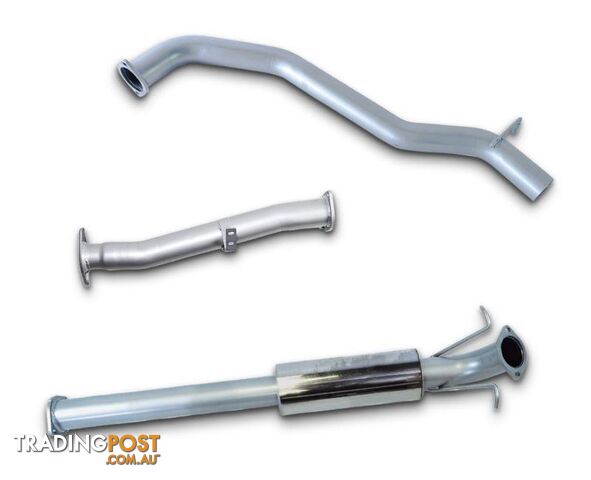 3" Stainless Steel DPF-Back Exhaust System for 3.2lt Mazda BT50 (10/2016 - 2019...