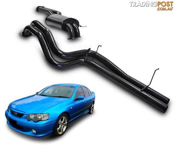 2.5" Twin Performance Exhaust System for BA XR6T, XR8 Ford Falcon Sedan with Twin Outlet (Racing System) - 