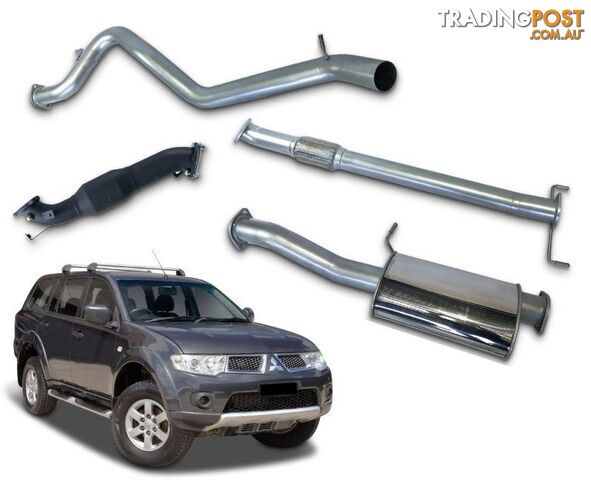 3" Turbo-Back Stainless Steel Exhaust System for 2.5lt Turbo Diesel PB, PC...
