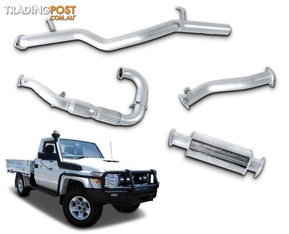 - No Catalytic Converter - No Muffler - Loud (Straight Pipe)