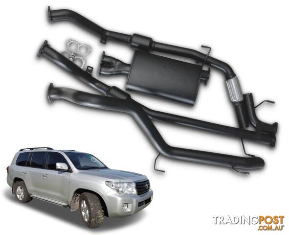 2.5" to 3" Turbo-Back Exhaust System for 4.5lt V8 Turbo Diesel Toyota...