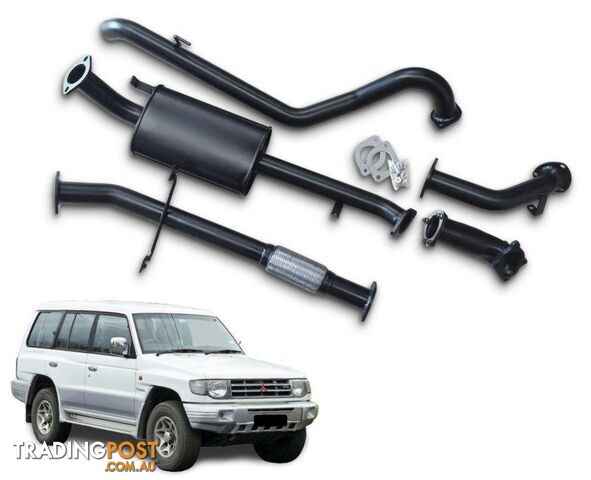 2.5" Stainless Steel Turbo-Back Exhaust System for 2.8lt Turbo Diesel Mitsubishi...