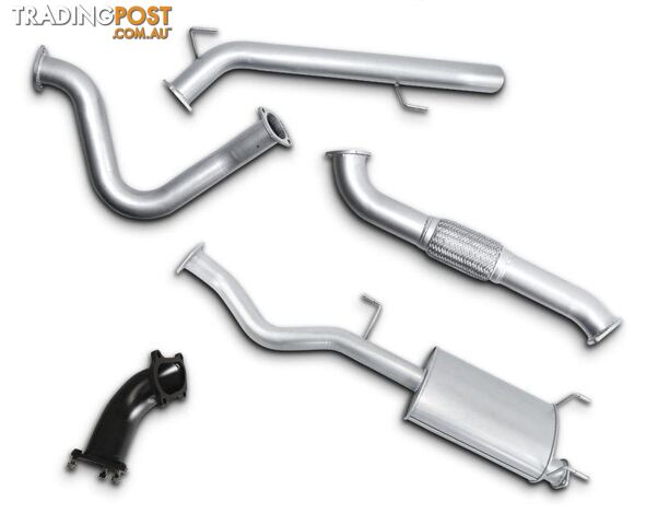 3" Turbo-Back Stainless Steel Exhaust System for 4.2lt Turbo Diesel Toyota...