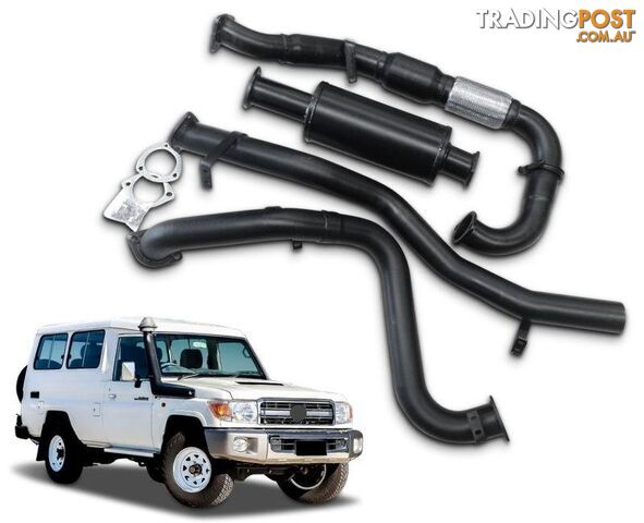 - No Catalytic Converter - No Muffler - Loud (Straight Pipe)