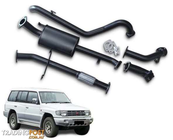 2.5" Stainless Steel Turbo-Back Exhaust System for 2.8lt Turbo Diesel Mitsubishi...
