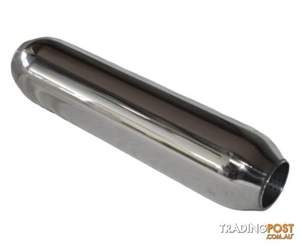 15 Inch Stainless Steel Super Dog with 2 Inch Perforated Centre Tube -