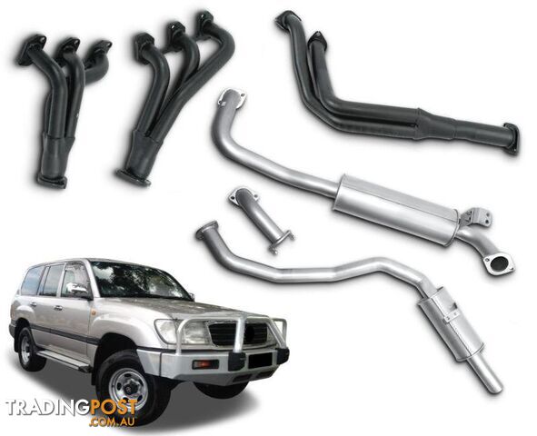 2.5" Exhaust System with Extractors for 4.5lt 6 Cylinder Petrol Toyota...