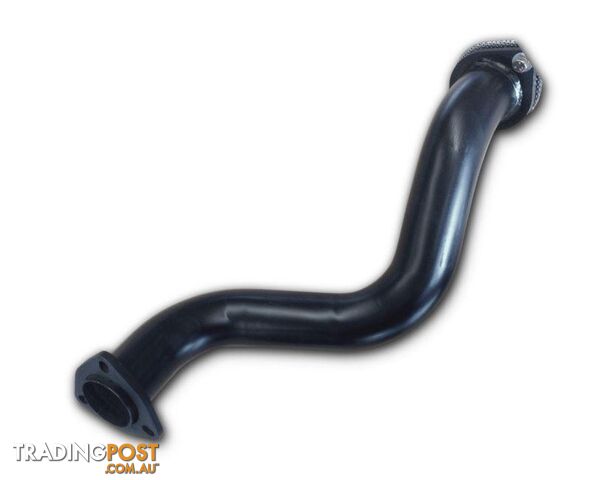 2.5" Stainless Steel Exhaust System for 4.2lt Non-Turbo Diesel Toyota Landcruiser 79 Series Single Cab Ute - For Original Manifold (1999 Onwards Models) - No Muffler - Loud (Straight Pipe) -  - photo 2 of 3