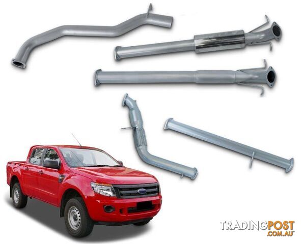 3" Turbo-Back Exhaust System for 3.2lt PX1 Ford Ranger & Mazda BT50 (2011 - 2015...