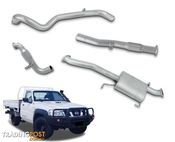 - No Catalytic Converter - Large Muffler - Quiet Note