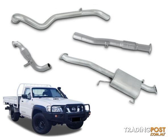 - No Catalytic Converter - Large Muffler - Quiet Note