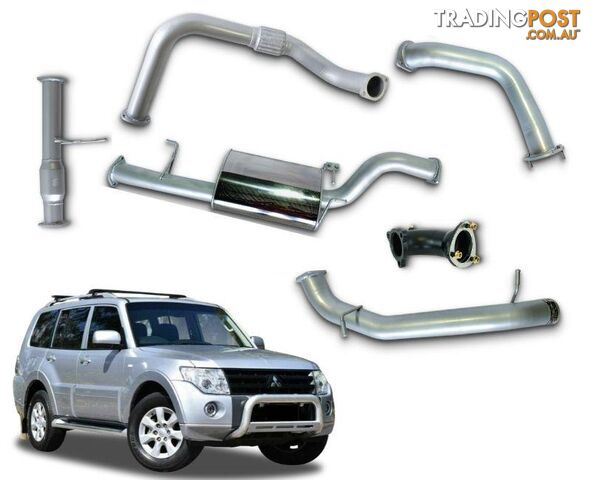 2.5" Turbo-Back Exhaust System for 3.2lt Turbo Diesel Mitsubishi Pajero NT Wagon...