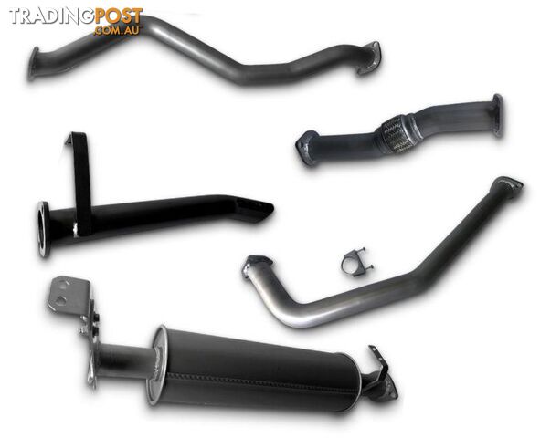 2.5" Stainless Steel Exhaust System for 4.0lt Non-Turbo Toyota Landcruiser 60...