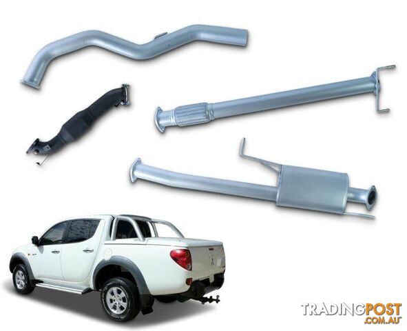 3" Turbo-Back Exhaust System for 3.2lt Turbo Diesel Mitsubishi Triton ML Dual...
