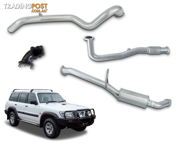 - Large Muffler - Quiet Note - Cerachrome Stainless Steel Dump Pipe