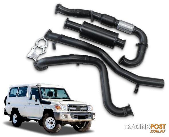 - No Catalytic Converter - Small Muffler - Medium Note