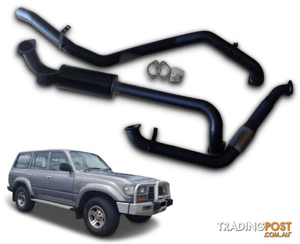 3" Turbo-Back Stainless Steel Exhaust System for 4.2lt 1HZ DTS Turbo Toyota...