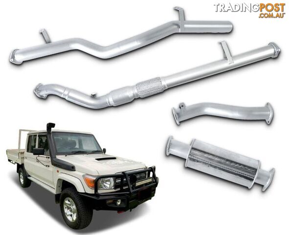 - No Catalytic Converter - No Muffler - Loud (Straight Pipe)